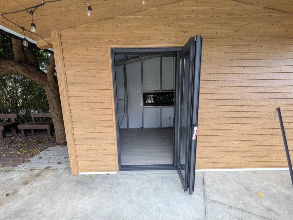 桃園觀音2片折疊門