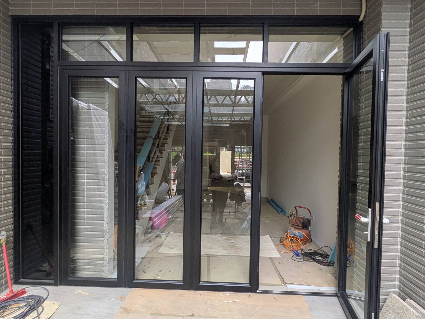 桃園平鎮KS78 3+1折疊門